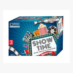 Show Time Microwave Popcorn Natural 3x1