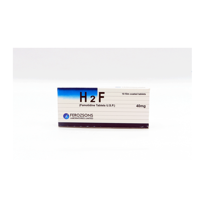 H2F Tablets 40mg (Famotidine) Blister