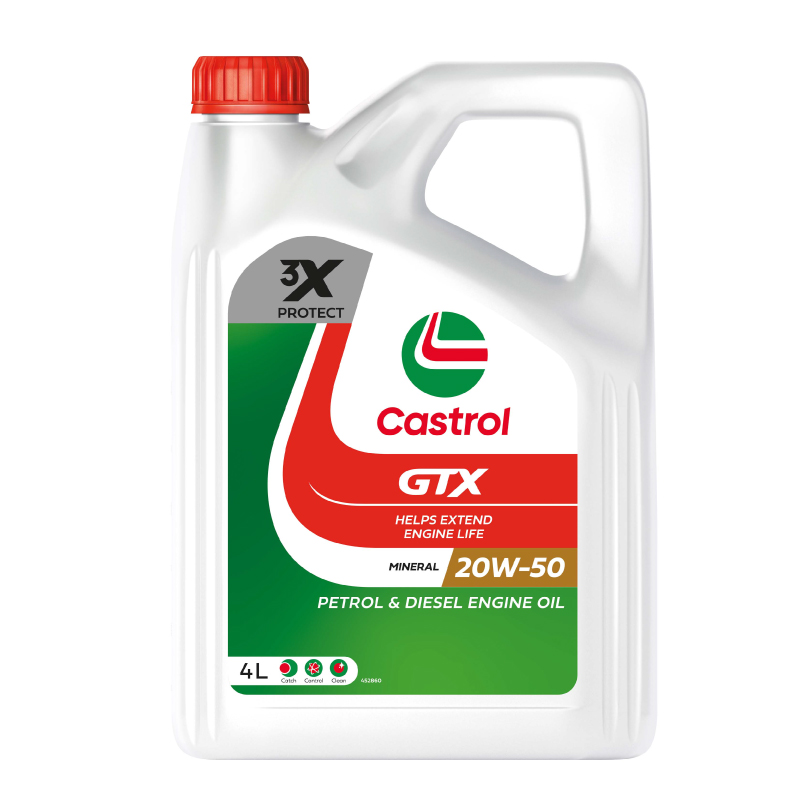 Castrol GTX 20W50 SL/CF 4L