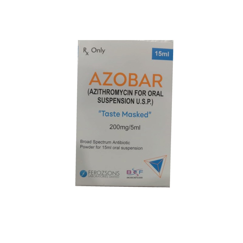 Azobar 200 mg /5ml SUSP 15 ML