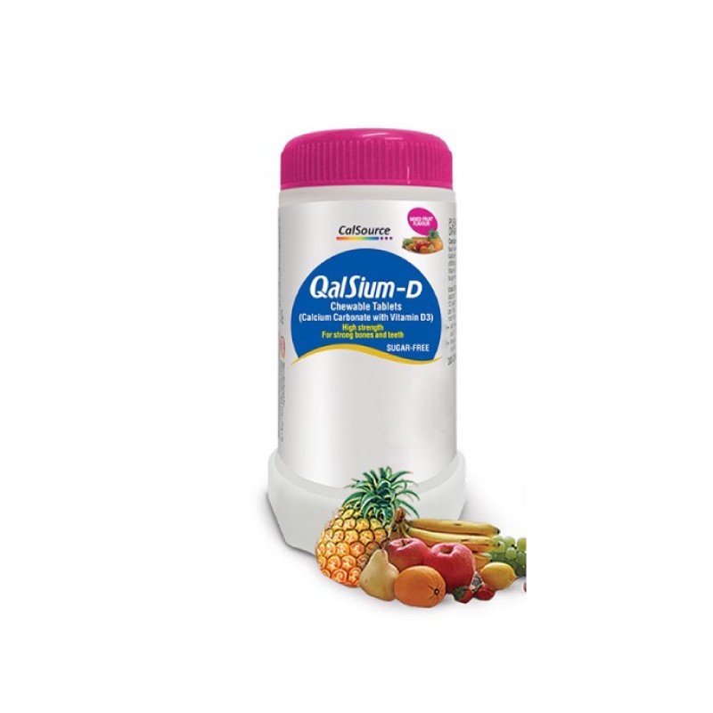 Qalsium-D Chew Tablets Mixed T40