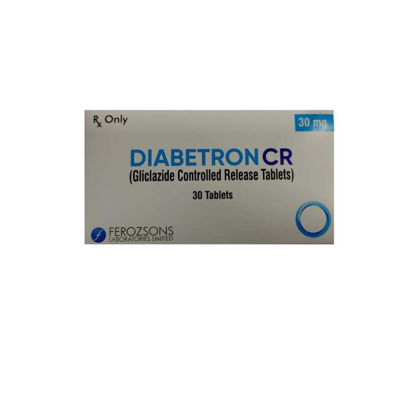 Diabetron CR 30mg Tablets(Gliclazide)