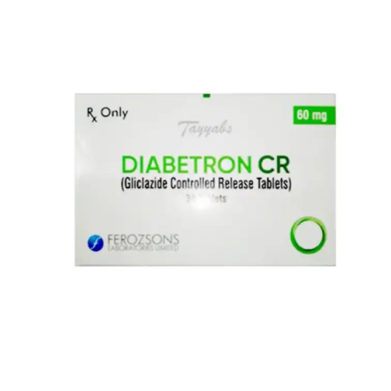 Diabetron CR 60mg Tablets(Gliclazide)