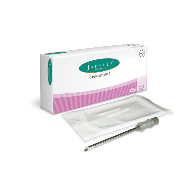 Jadelle Sine Inserter 75mg 2s