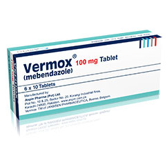 Vermox 100mg Tablet