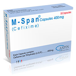 M-Span 400Mg Capsule 5s