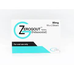 Zerogout Tablet 80MG 20s