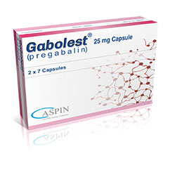 Gabolest Capsules 25MG