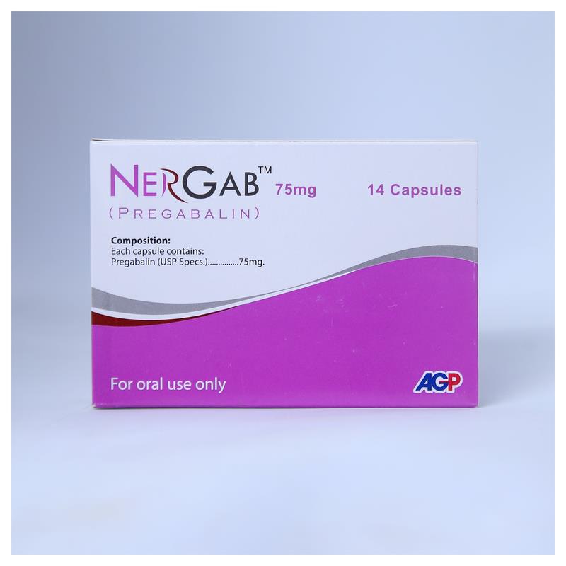 Nergab 75mg Capsule 14s