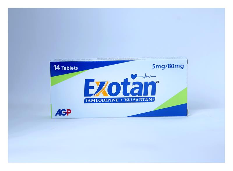 Exotan 5Mg/80Mg Tablet 14s