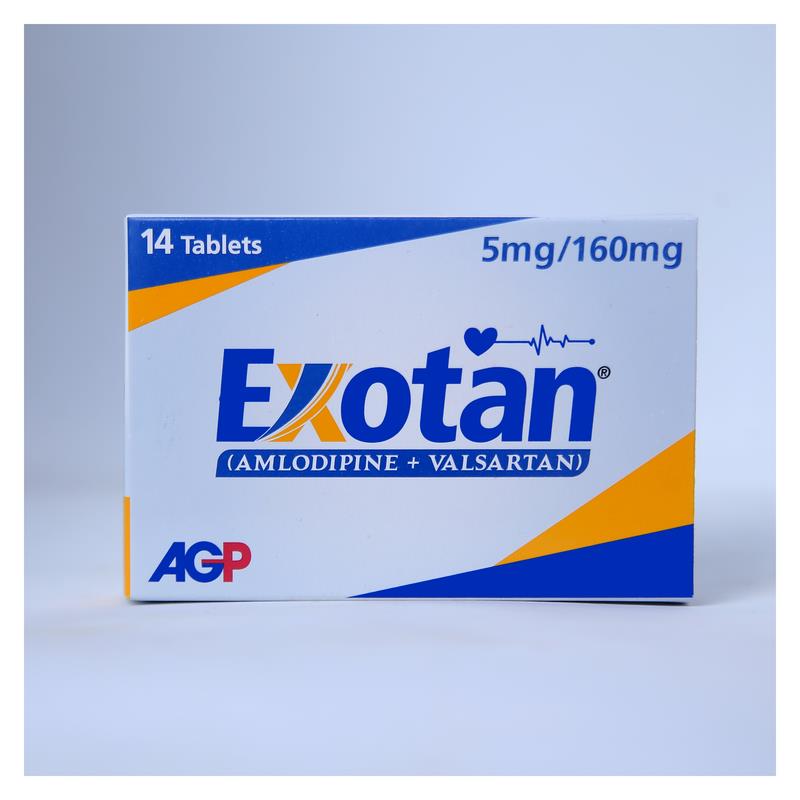 Exotan 5Mg/160Mg Tablet 14s