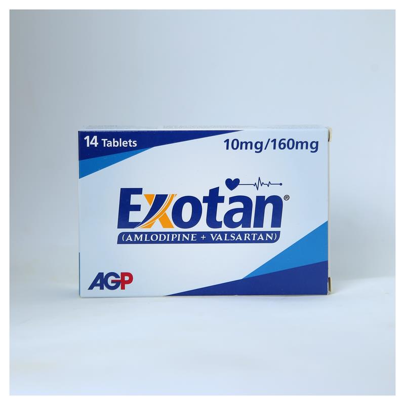 Exotan 10Mg/160Mg Tablet 14s