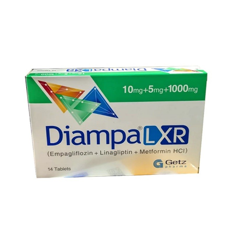 Diampa-L XR 10+5+1000mg Tablet