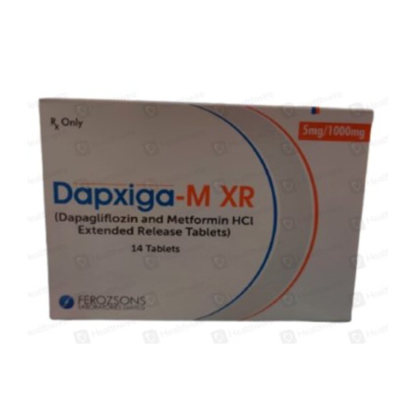 DAPXIGA-MXR 10MG/1000MG 14 Tablets