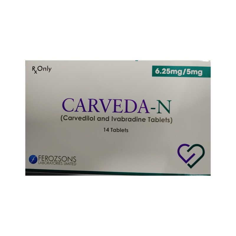 Carveda-N 6.25mg/5mg 14 Tablets