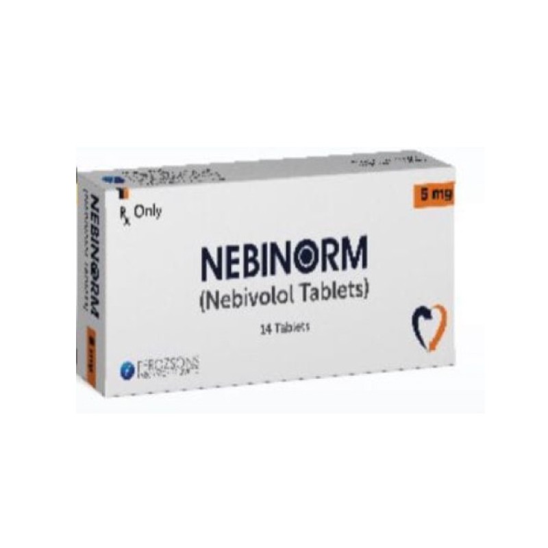 Nebinorm Nebivolol 5MG 14 Tablets