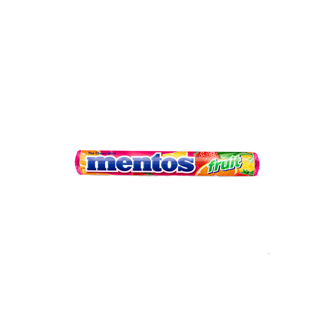 Mentos 11P Roll Fruit (16 Stick in a Box)