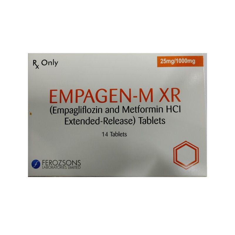 Empagen MXR 25/1000mg Tablets