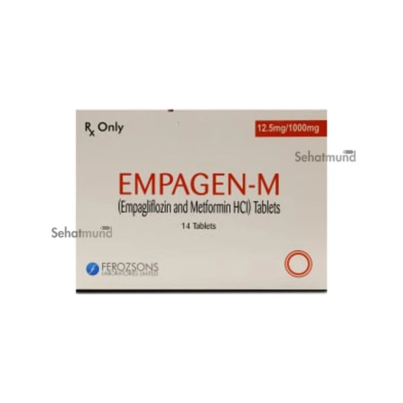 Empagen M 12.5/1000mg Tablets