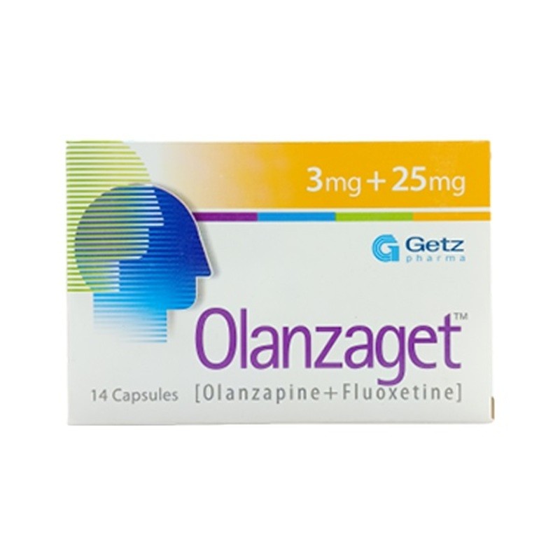 Olanzaget Capsules 3mg + 25mg 14s