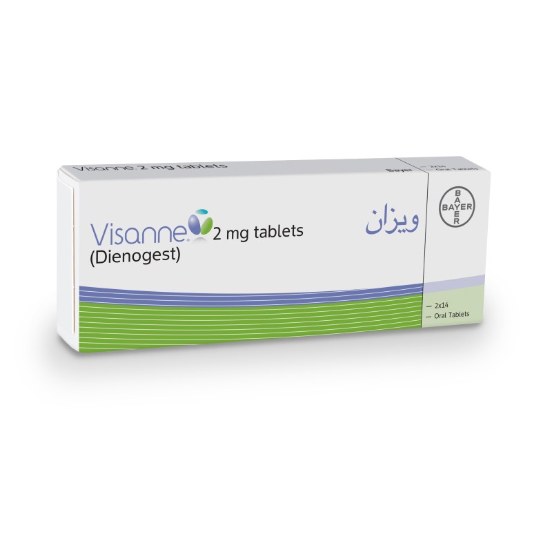 Visanne 2mg Tablet 2X14s
