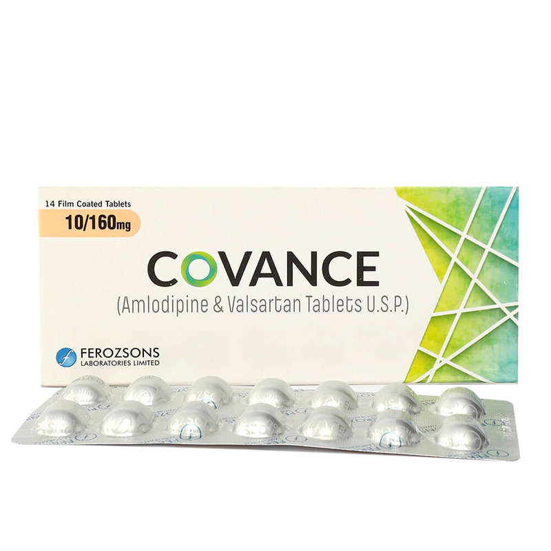 Covance Tablets 10/160mg