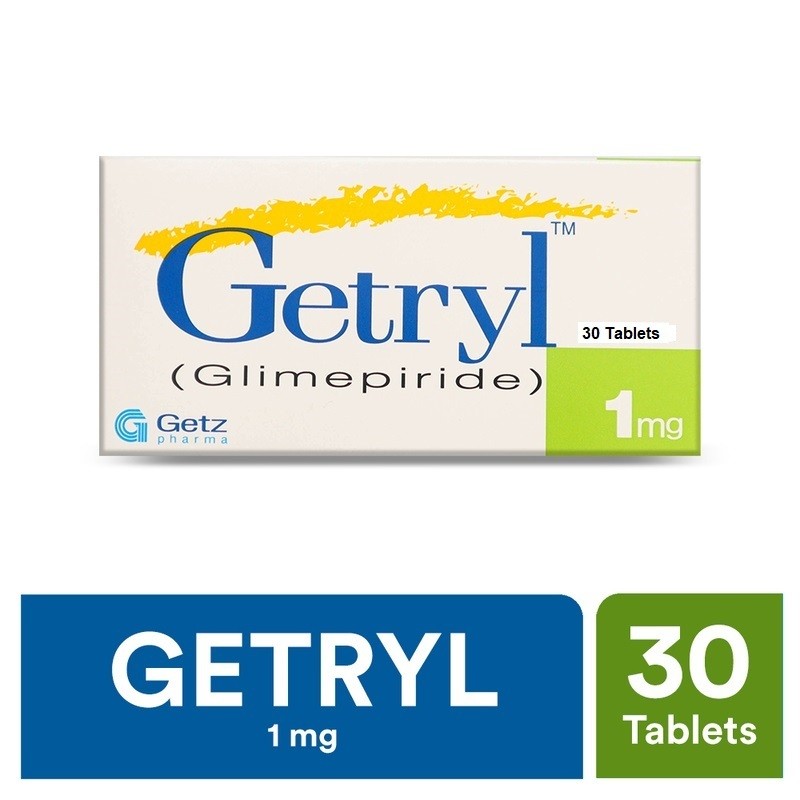 Getryl Tablets 1mg 30s