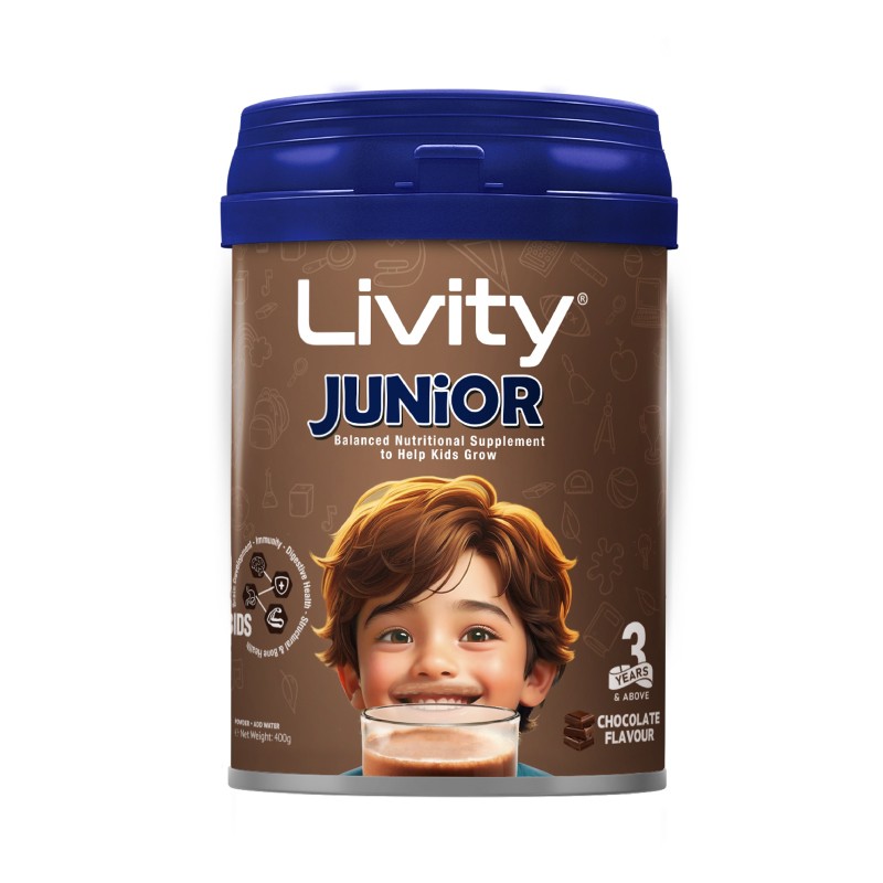Livity Junior Tin chocolate 400G