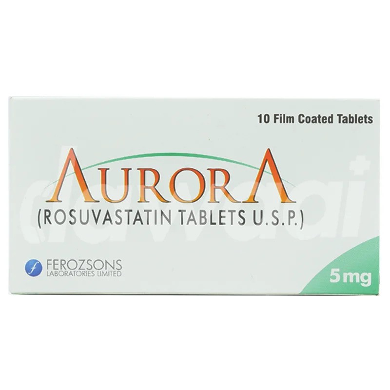 Aurora Tablets 5mg (Rosuvastatin Calcium