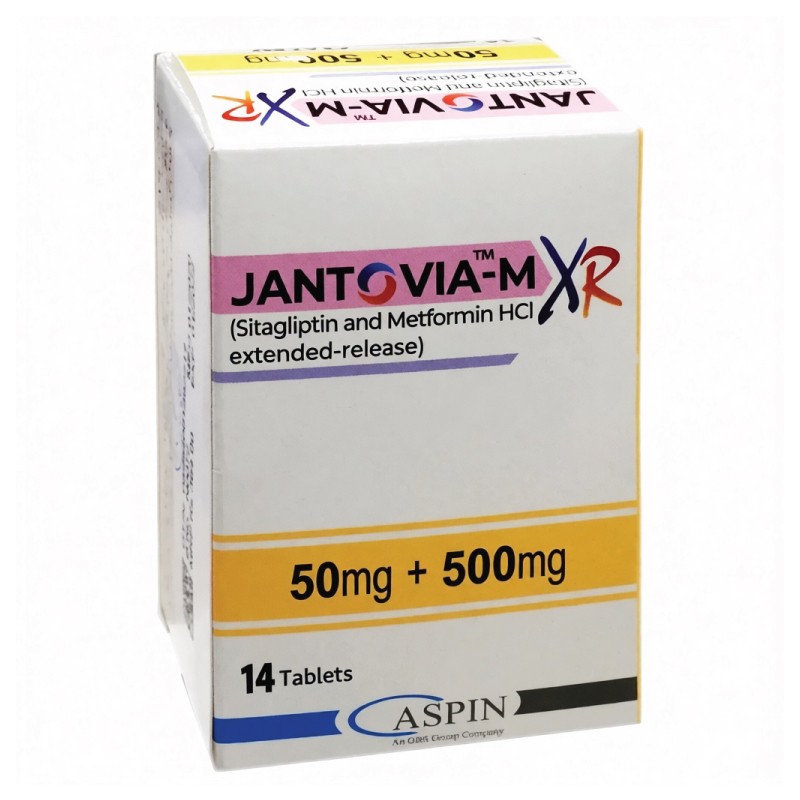 Jantovia-M XR Tablet 50/500MG 14s