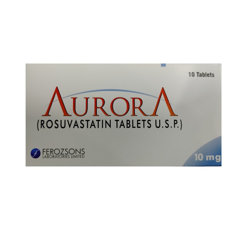 Aurora Tablets 10mg Rosuvastatin Calcium