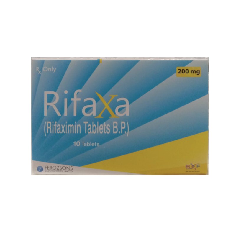 Rifaxa Tablets 200mg (Rifaximin) Blister
