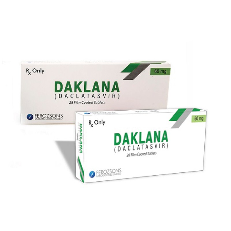 Daklana Tablets 60mg (Daclatasvir)