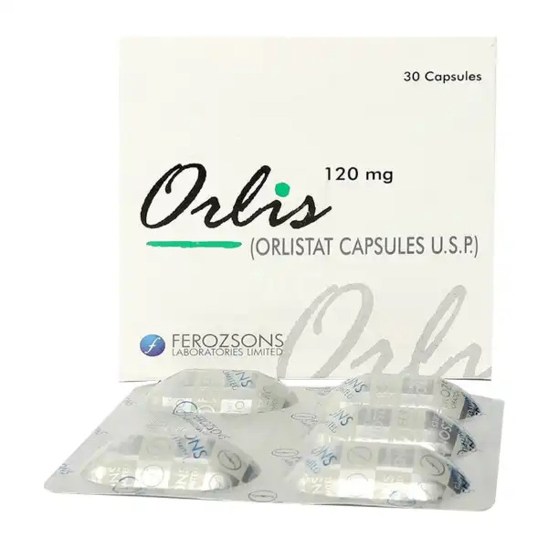Orlis Capsules 120mg (Orlistat) Blister