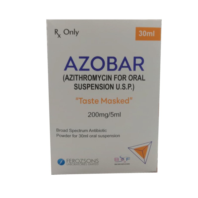 Azobar 200 mg /5ml SUSP 30 ML