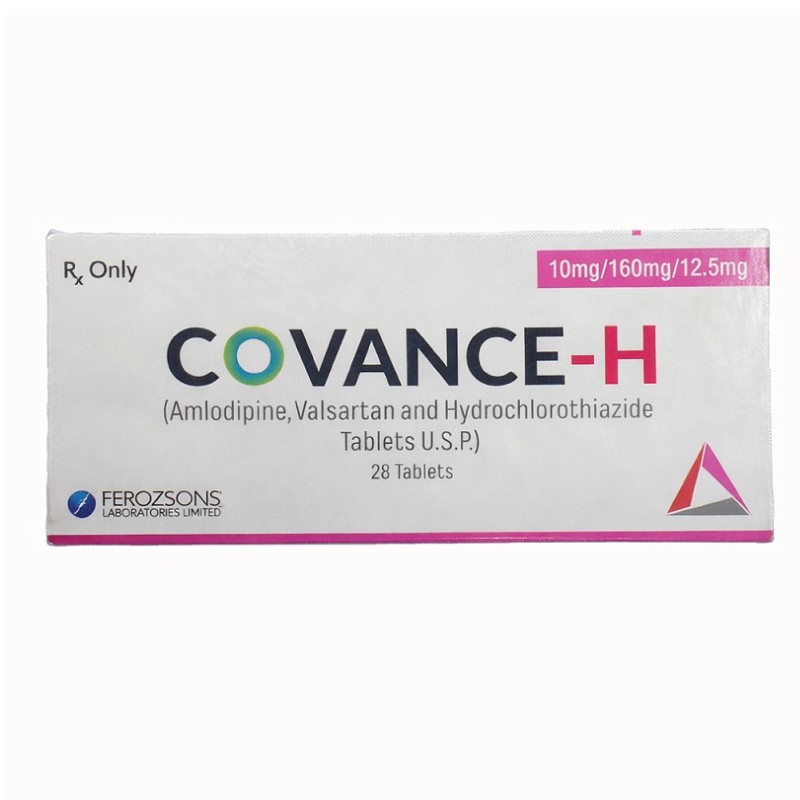 Covance-H 10mg/160mg/12.5mg 28 Tablets