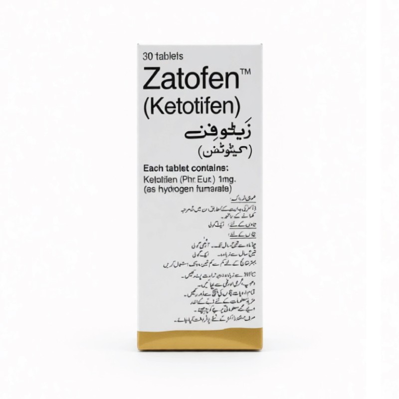 Zatofen 1mg Tablet 30s