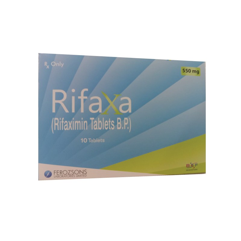 Rifaxa Tablets 550mg (Rifaximin) Blister