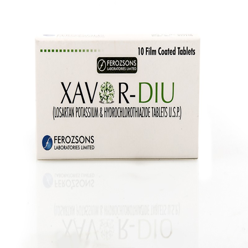 Xavor-DIU Tablets 50/12.5mg
