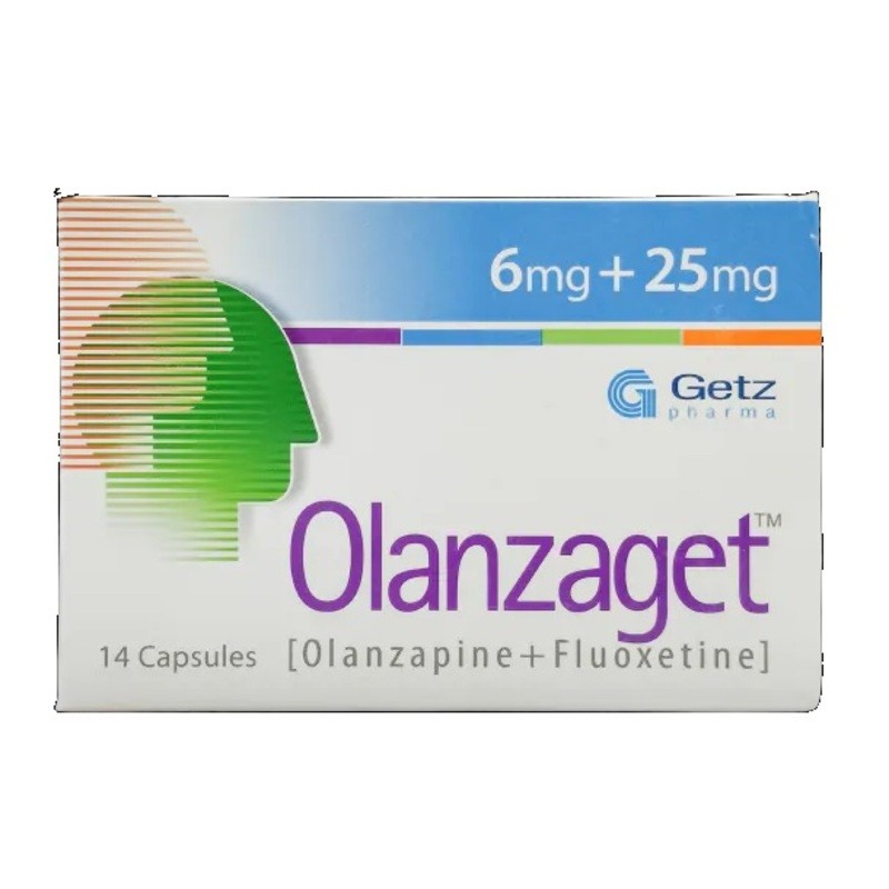 Olanzaget Capsules 6mg + 25mg 14s