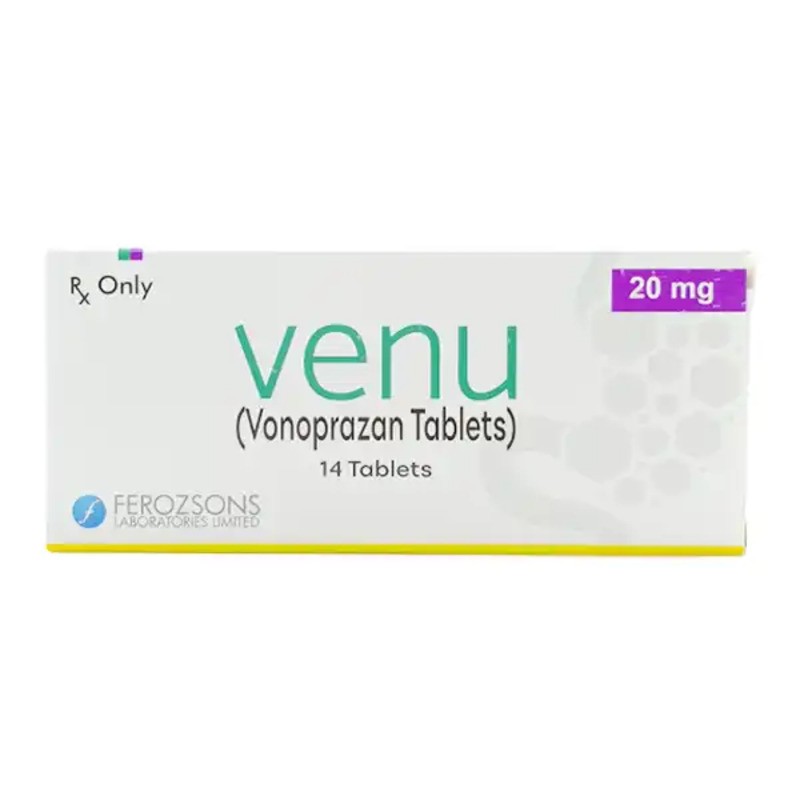 Venu Tablets 20mg (Vonoprazan) Blister