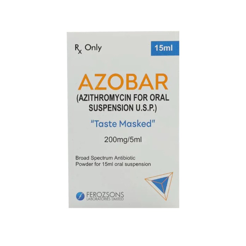 Azobar 200 mg /5ml Dry Suspension 15 ML
