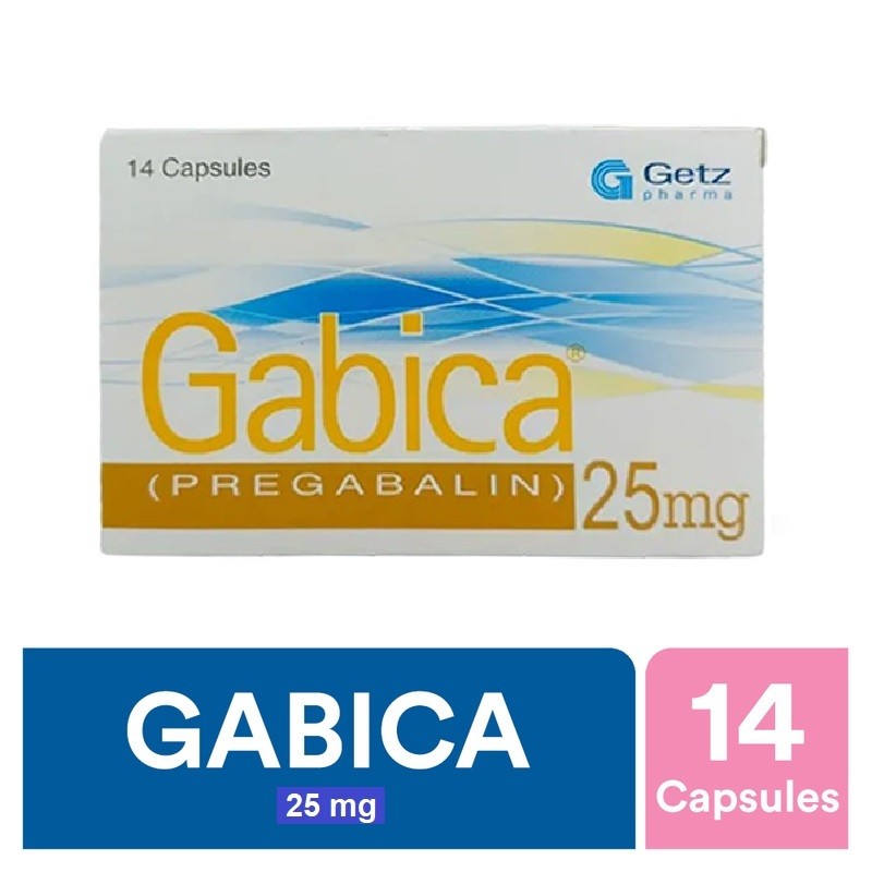 Gabica Capsules 25mg