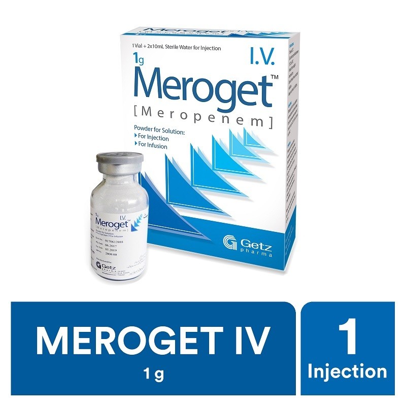Meroget 1gm I.V Injection