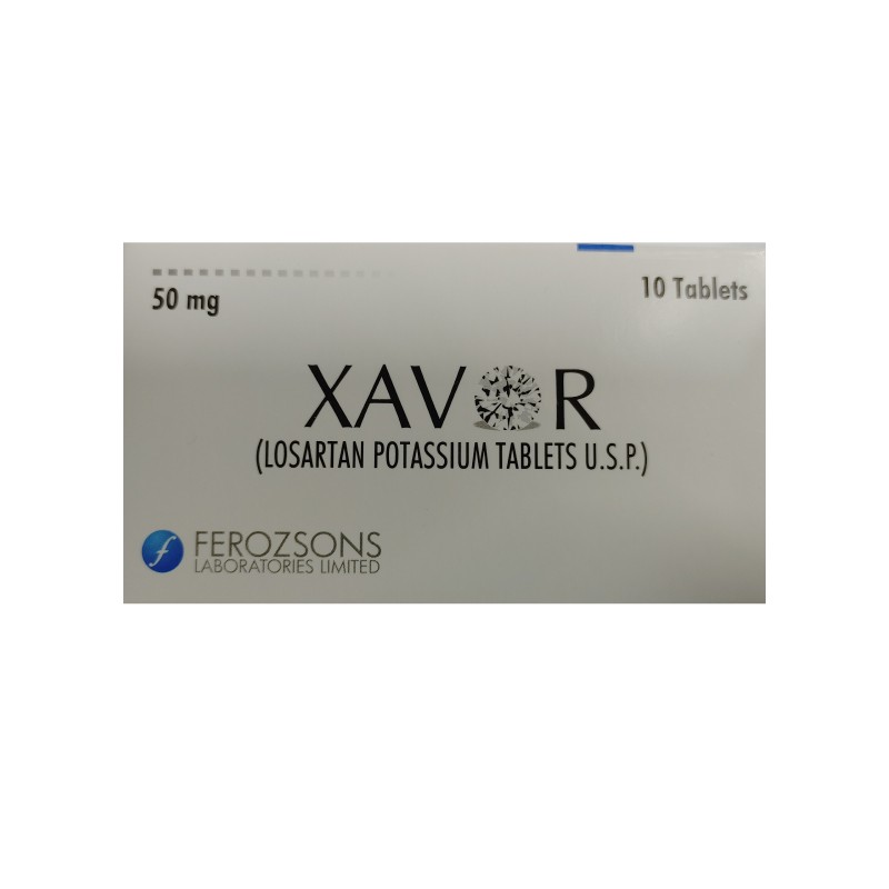 Xavor Tablets 50mg (Losartan Potassium
