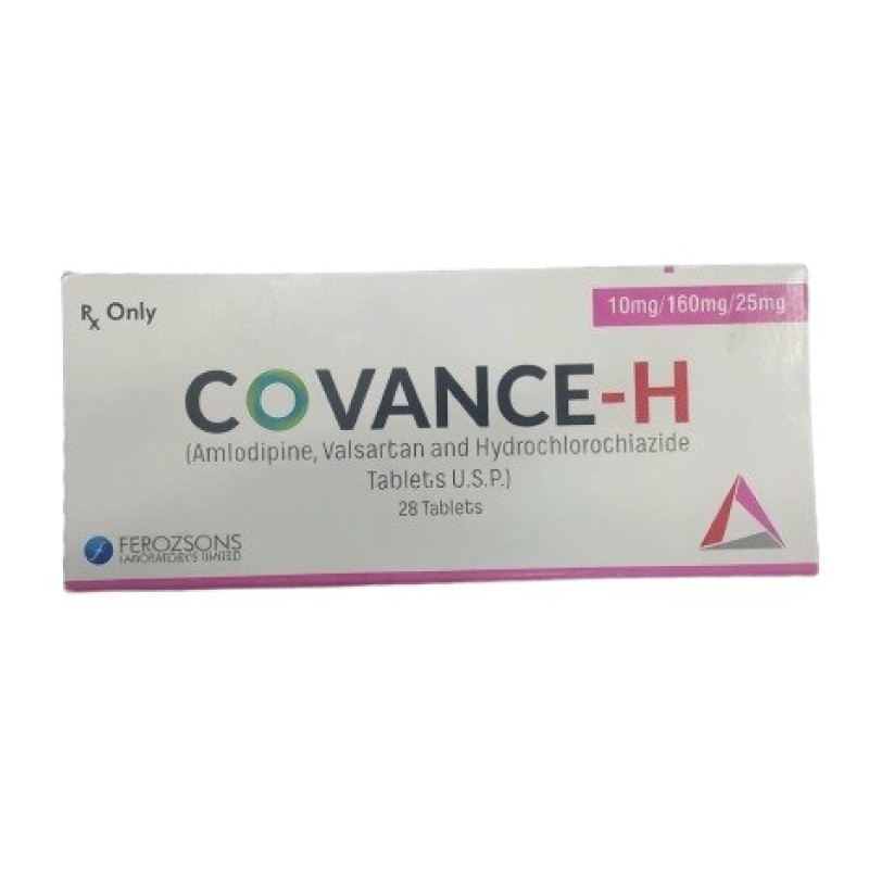 Covance-H 10mg/160mg/25mg 28 Tablets