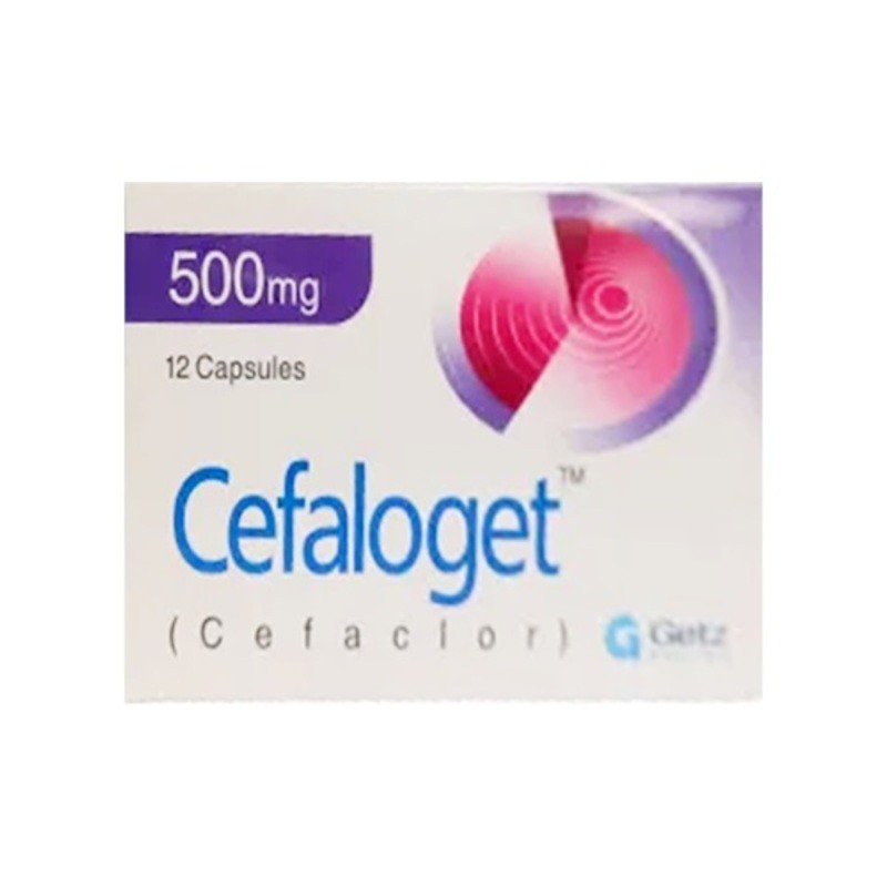 Cefaloget Capsules 500mg 12s