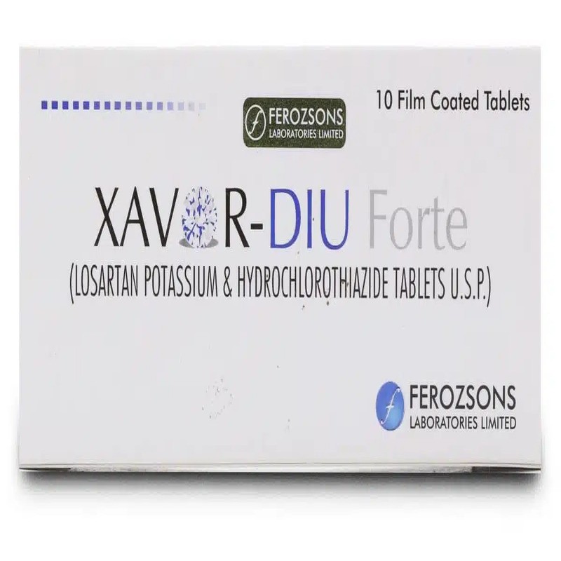 Xavor-DIU FORTE Tablets 100/25mg