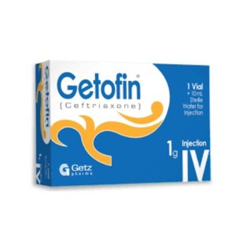 Getofin 1gm IV Injection
