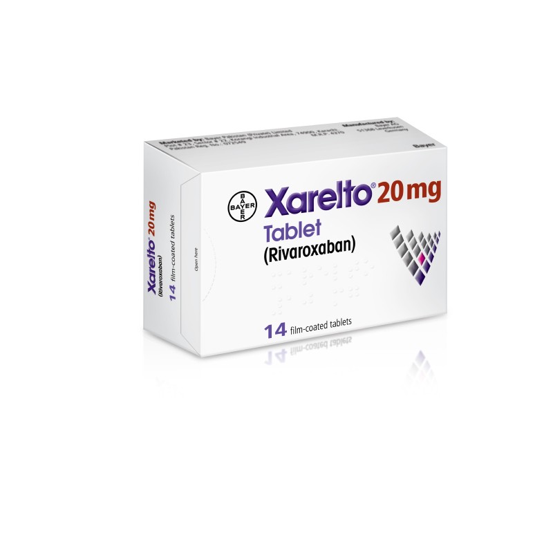 Xarelto 20mg Tablets 14s